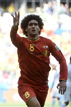 FIFA World Cup: Hair to stay? Fellaini cuts famous locks